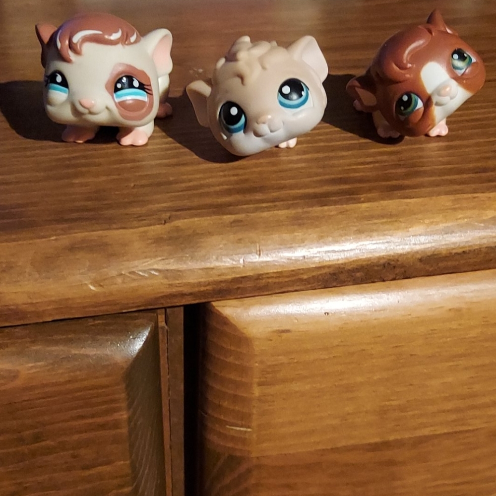LPS Hamster Lot with Hamster wheel